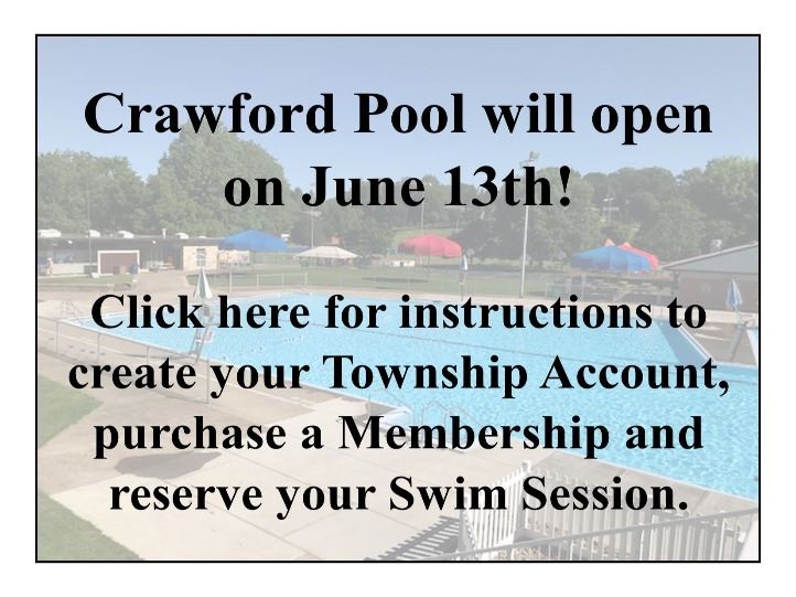 Pool Announcement - Front Page