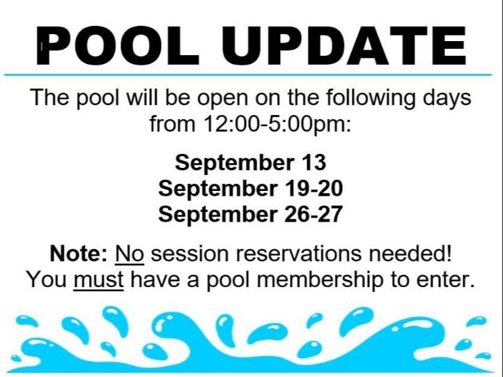 Pool Hours After Labor Day