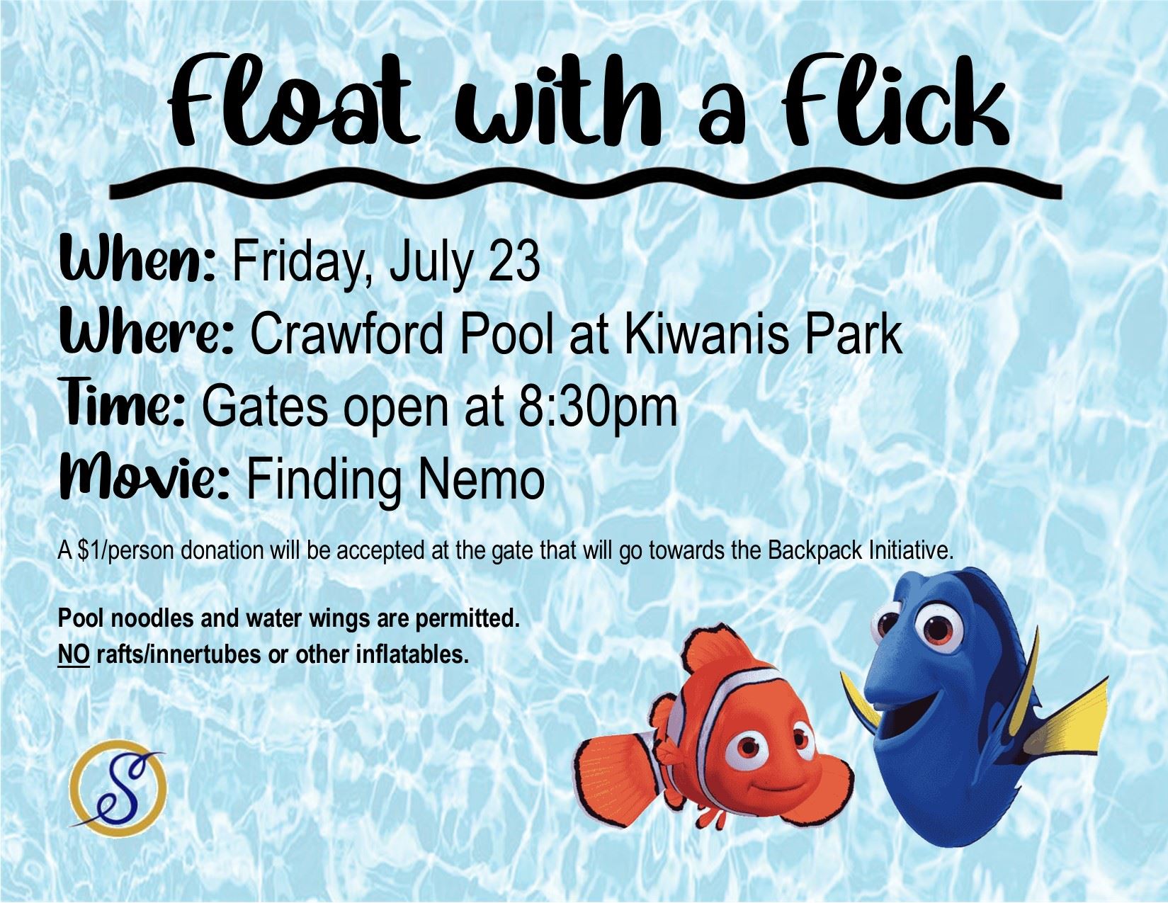 Float with a Flick - July 23