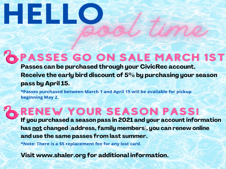 Passes go on sale 2022