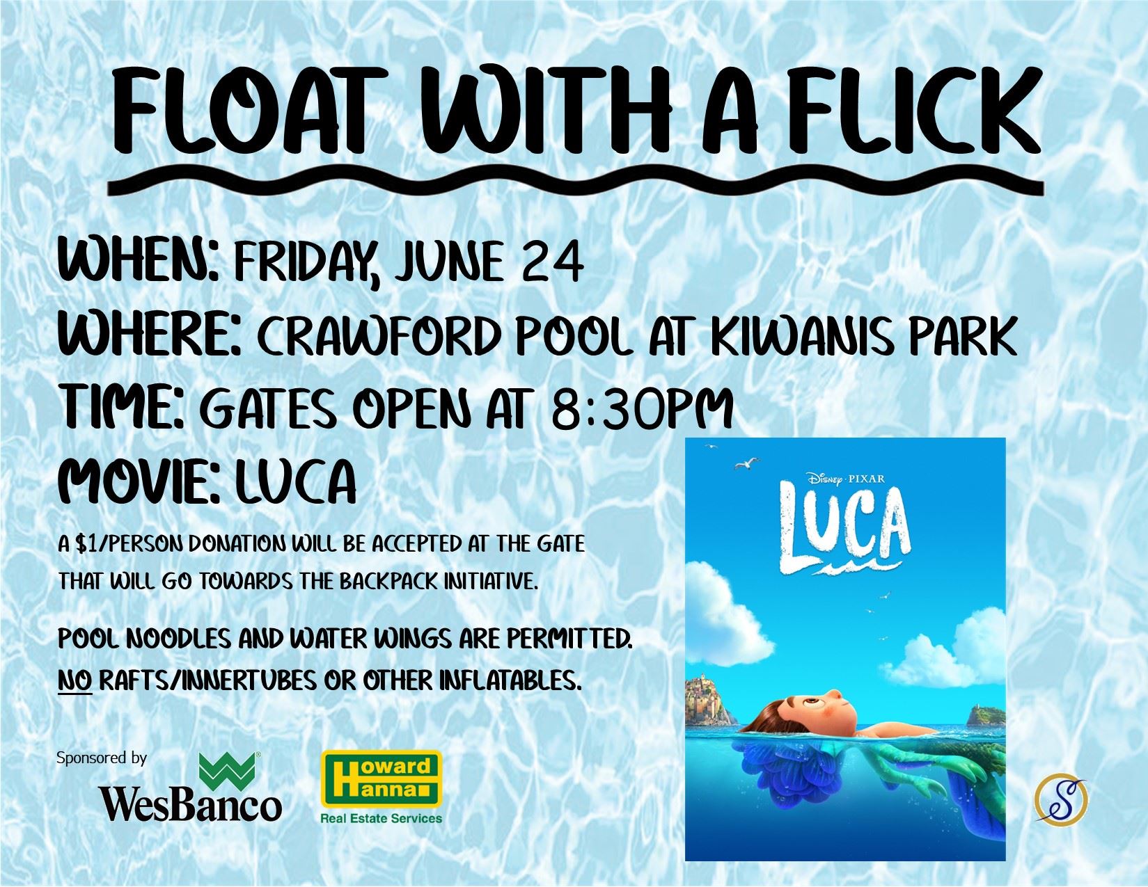 Float with a Flick - June 24