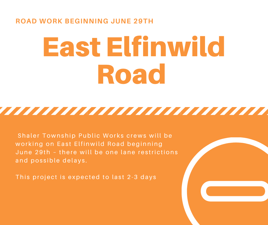 East Elfinwild Road Work