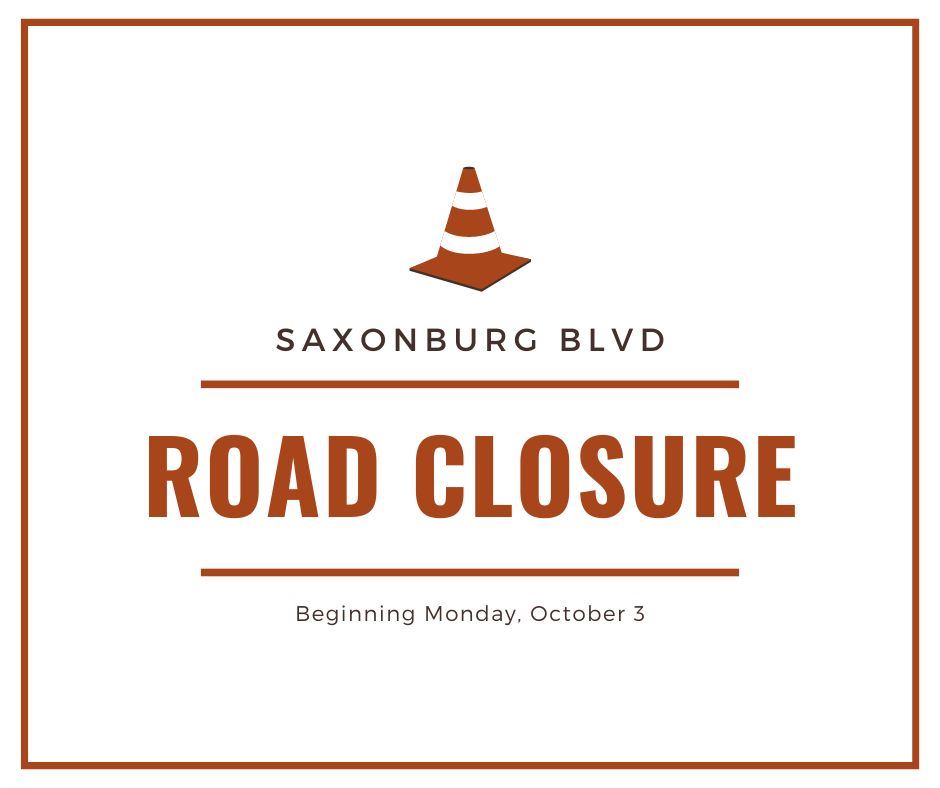 Saxonburg Blvd Closure