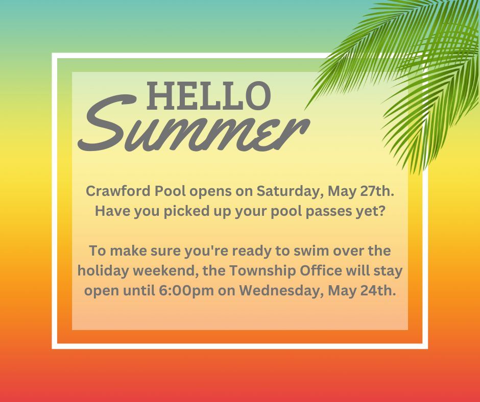 Office Hours for Pool Passes