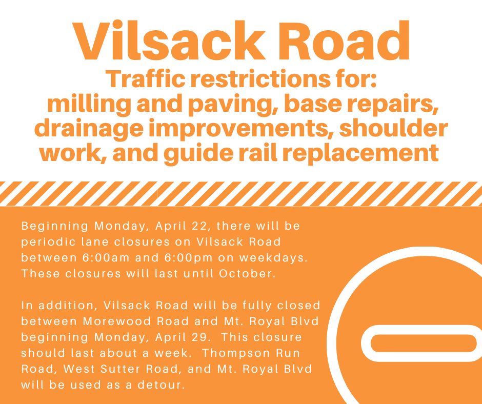 Vilsack Road Traffic Restrictions