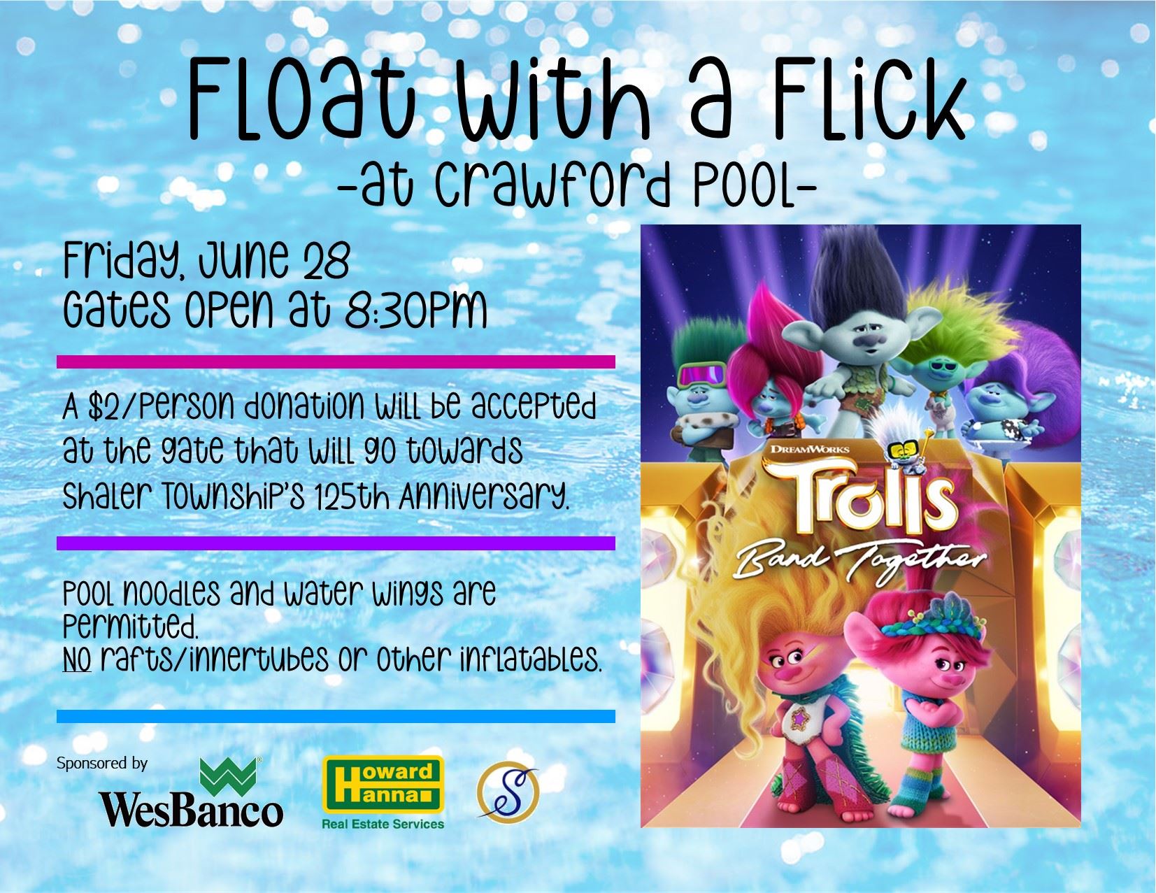 Float with a Flick - June 28