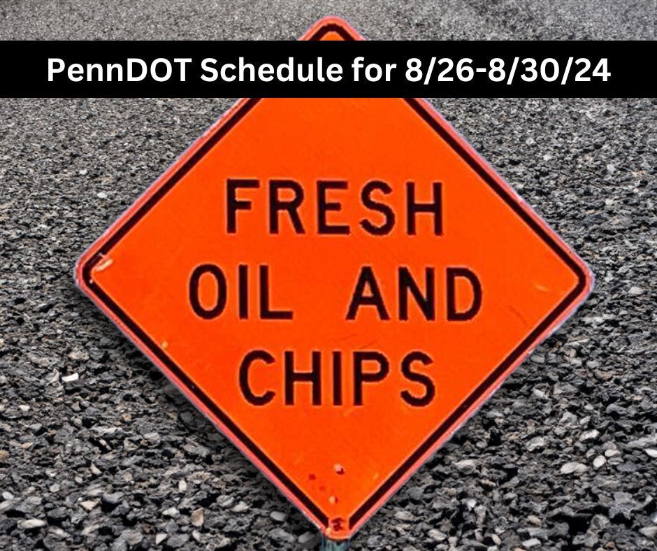 PennDOT Tar and Chips Schedule