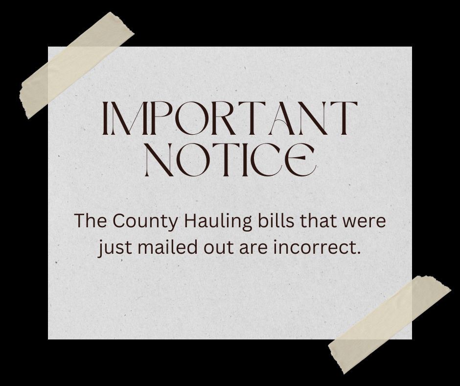Incorrect CH Bills