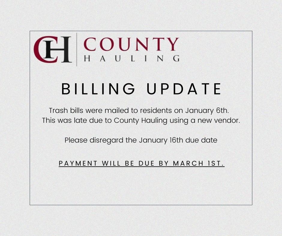 CH Billing Update