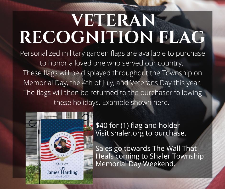 Military Recognition Flag Flyer