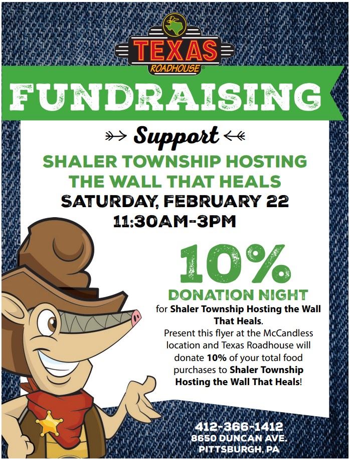 Texas Roadhouse Fundraiser - February 22