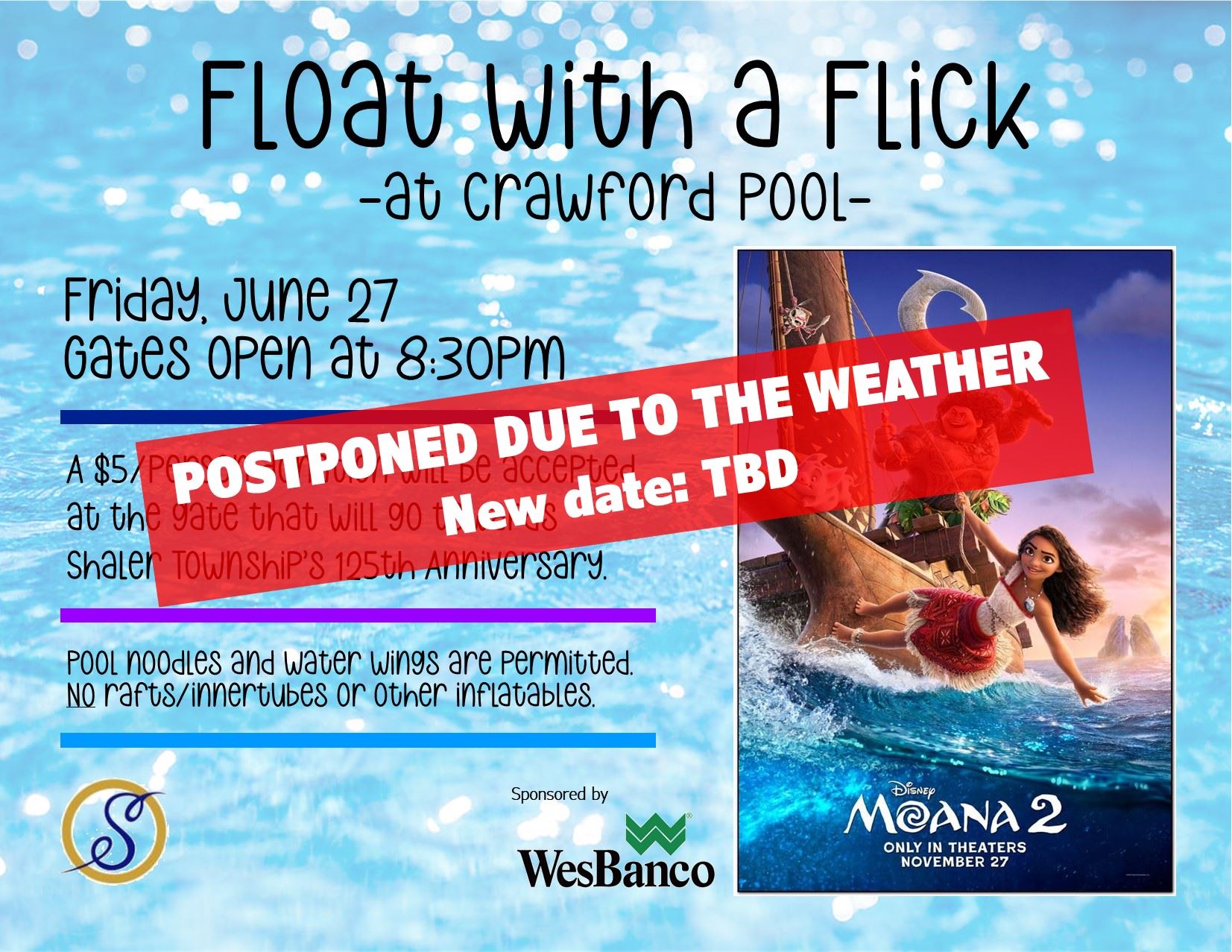Float with a Flick - June 27