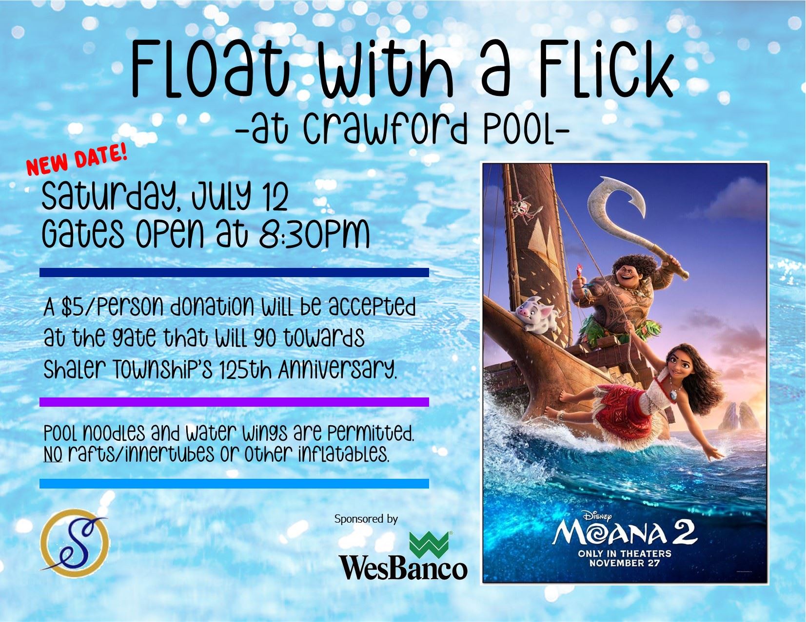 Float with a Flick - July 12