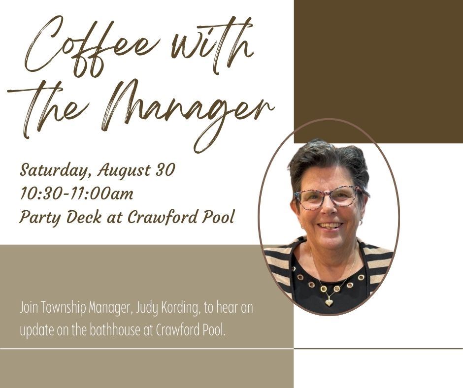 Coffee with the Manager on August 30