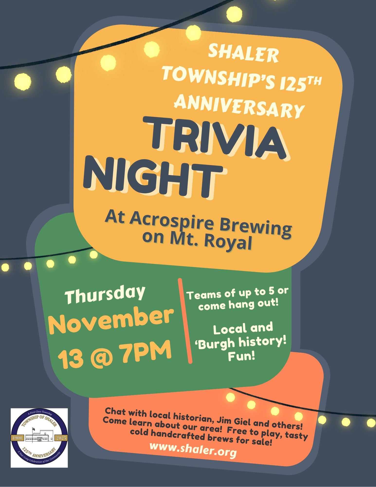 Trivia Night - Nov 13