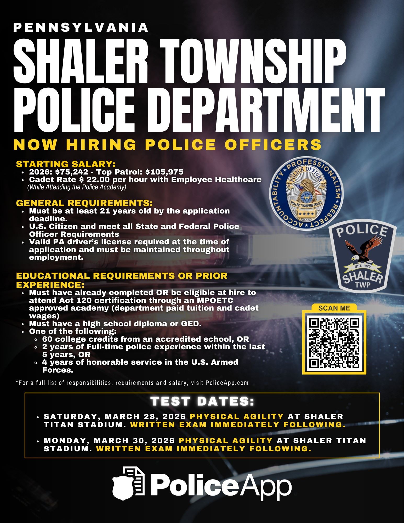 Police Department is Hiring
