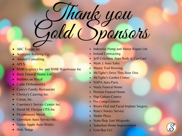 All Gold Sponsors