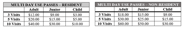 multiday passes