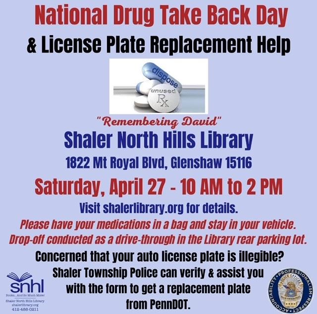 National Drug Take Back Day