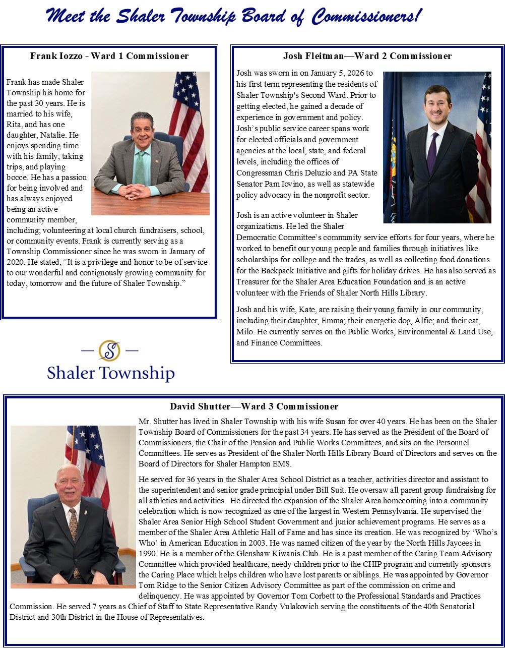 Board of Commissioners Bios